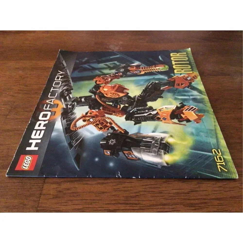 LEGO HERO Factory Rotor #7162 Instruction Manual Only (6005) - Picture 3 of 3